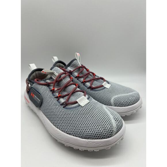 Under Armour Charged Fat Tire Gray Low Top Hiking Shoes 3027562-100 Men Size 10 - Picture 6 of 12